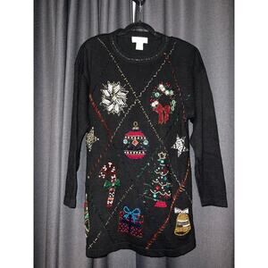 Ugly Christmas Sweater Xmas Size Medium